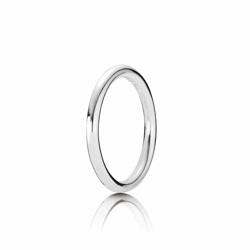 Pandora Quietly Spoken Stackable Ring NZ, Sterling Silver (057136-WRN)